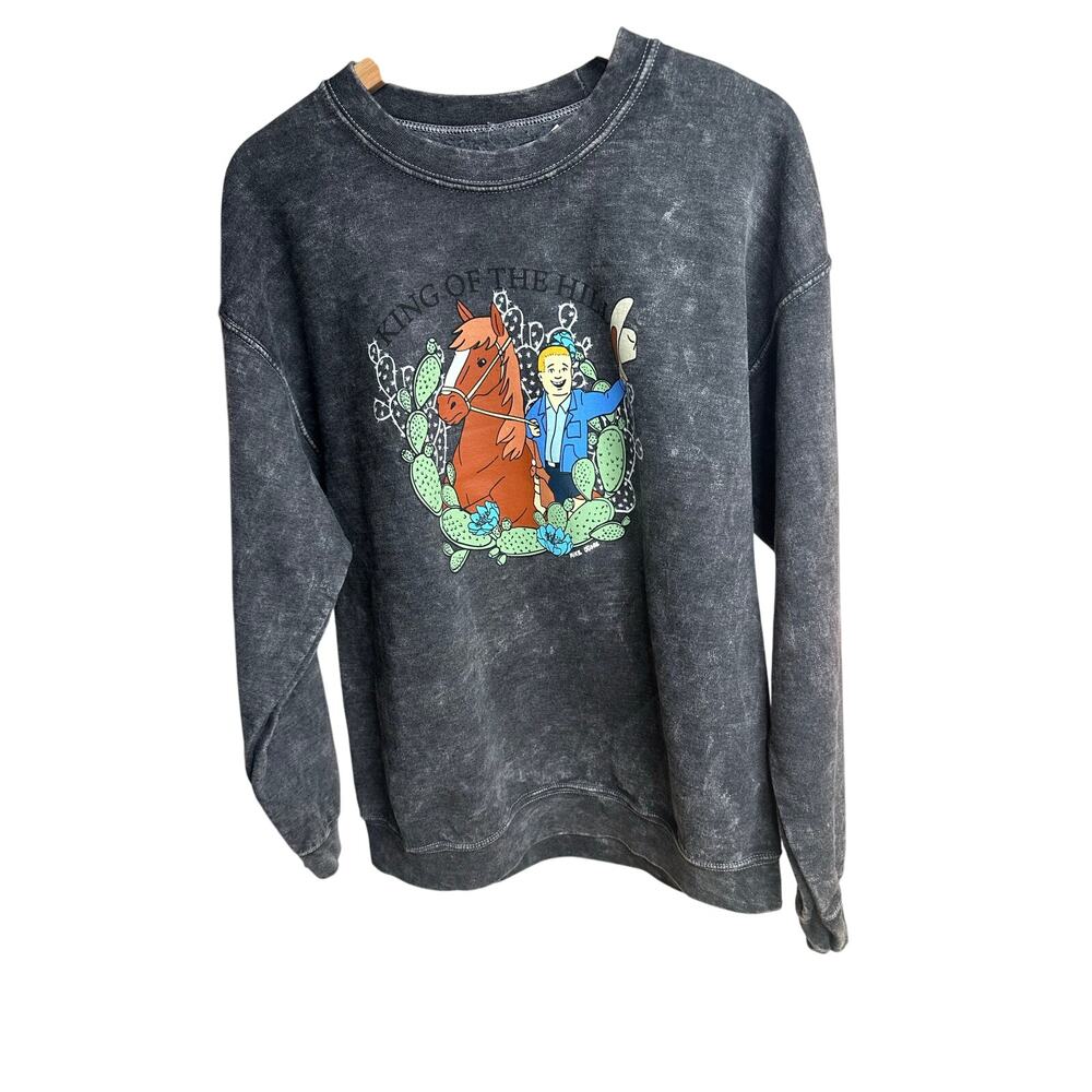 Vintage King of the Hill Crewneck Sweatshirt - Size M - NEW